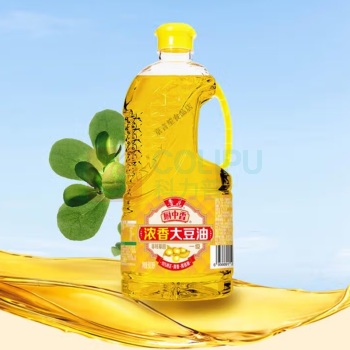 鲁花 厨中香浓香大豆油 900ml