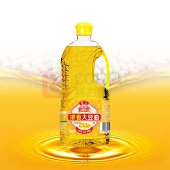 鲁花 厨中香浓香大豆油 900ml