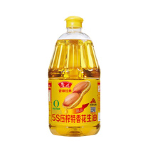鲁花 香味经典5S压榨特香花生油 1.8L