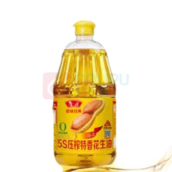 鲁花 香味经典5S压榨特香花生油 1.8L