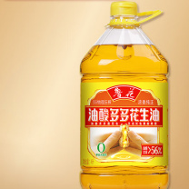鲁花 油酸多多花生油 4L