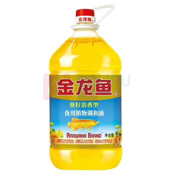 金龙鱼 食用油 葵花籽清香型调和油 5L