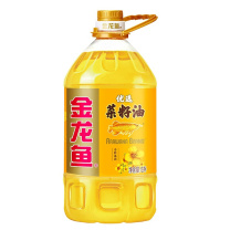 金龙鱼 食用油 非转基因 压榨 优选菜籽油 5L