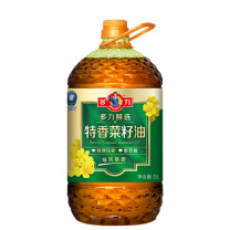 多力 MIGHTY 鲜选菜籽油 5L/桶 4桶/箱 (非转基因)