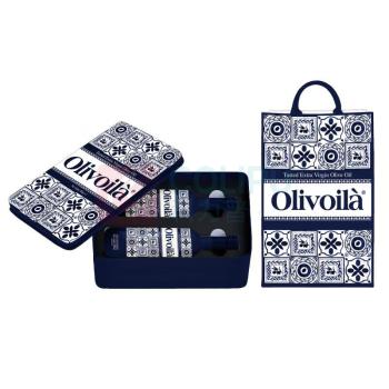 欧丽薇兰 Olivoila TASTY特级初榨橄榄油 品鉴500礼盒 500ML*2