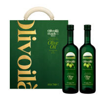 欧丽薇兰 Olivoila 纯正橄榄油 750ml*2瓶