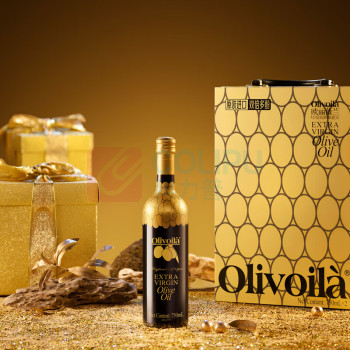 欧丽薇兰 Olivoila 食用油 高多酚特级初榨橄榄油 按(盒)销售 750ml 2瓶