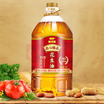 金龙鱼 匠心臻品 花生油 5L