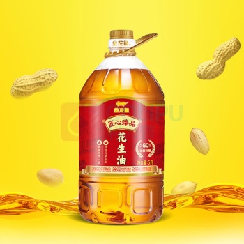 金龙鱼 匠心臻品 花生油 5L