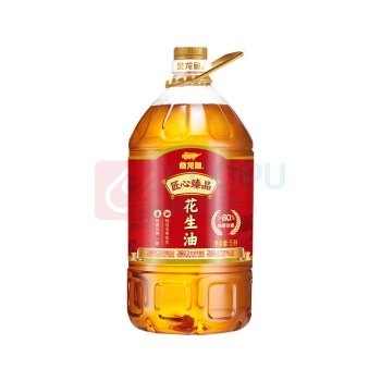 金龙鱼 匠心臻品 花生油 5L