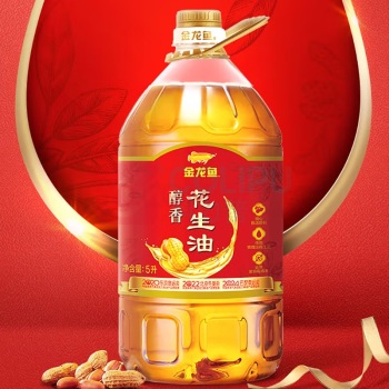 金龙鱼 花生油 醇香 5L