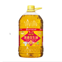 鲁花 香飘万家 5S物理压榨一级花生油 6.09L/桶 4桶/箱