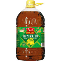 鲁花 香味家族低芥酸浓香菜籽油 5L (非转基因)