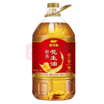 金龙鱼 醇香花生油 4L/桶