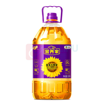 中粮福临门 营养家黄金小黑葵葵花仁油 5L