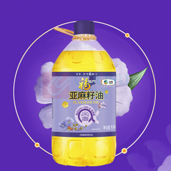 中粮福临门 营养家亚麻籽油 5L