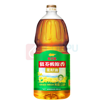 金龙鱼 低芥酸原香菜籽油 1.8L