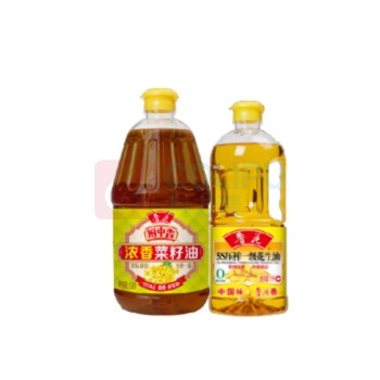 鲁花 新春纳福礼盒A 4.47L+1kg