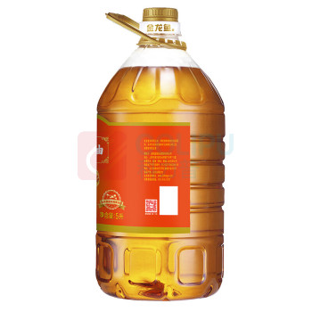 金龙鱼 食用油 浓香花生油 压榨一级 5L