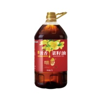 咪然 非转基因菜籽油 小榨浓香 5L