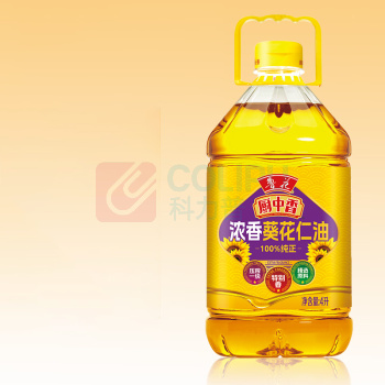 鲁花 压榨一级浓香葵花仁油 厨中香 4L