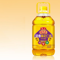 鲁花 压榨一级浓香葵花仁油 厨中香 4L