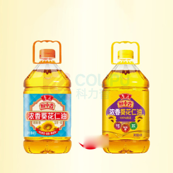 鲁花 压榨一级浓香葵花仁油 厨中香 4L