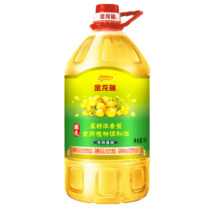 金龙鱼 食用植物调和油 臻选菜籽浓香型 5L 非转基因
