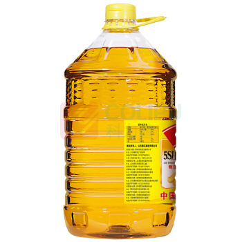 鲁花 食用油 5S压榨一级花生油 5.43L (新老包装随机发放)