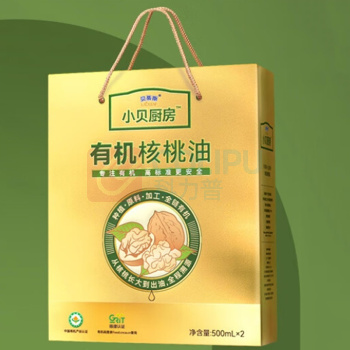 贝蒂斯 BETIS 小贝厨房有机核桃油礼盒 500ML*2