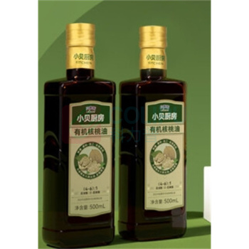贝蒂斯 BETIS 小贝厨房有机核桃油礼盒 500ML*2