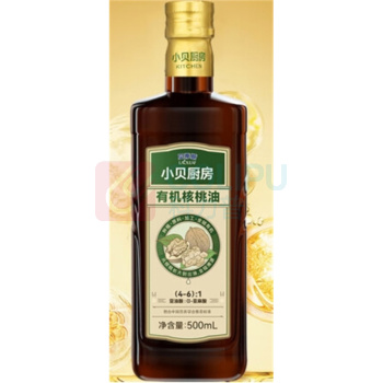 贝蒂斯 BETIS 小贝厨房有机核桃油礼盒 500ML*2