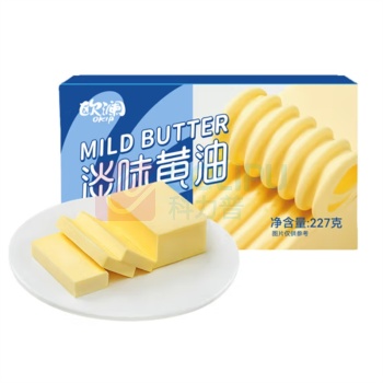展艺 欧澜动物黄油淡味无盐 227g/块