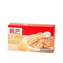 展艺 无盐植物黄油 500g/盒