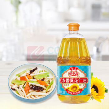 鲁花 厨中香浓香葵花仁油 1.8L