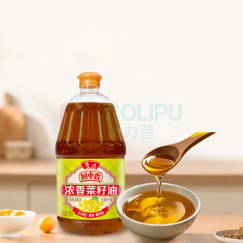 鲁花 厨中香浓香菜籽油 1.8L