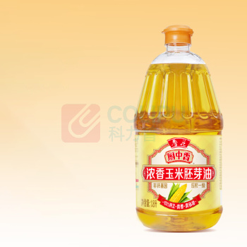 鲁花 厨中香浓香玉米胚芽油 1.8L