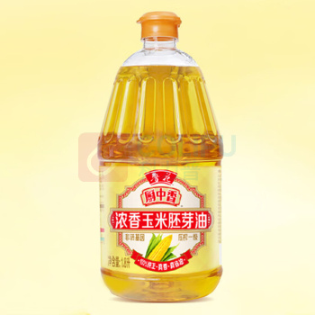 鲁花 厨中香浓香玉米胚芽油 1.8L
