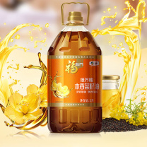 中粮福临门 低芥酸非转基因本香菜籽油 5L/瓶