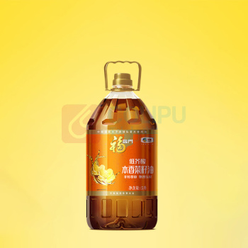 中粮福临门 低芥酸非转基因本香菜籽油 5L/瓶