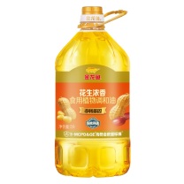 金龙鱼 花生浓香食用植物调和油 5L/桶 4桶/箱 (非转基因)