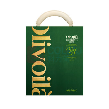 欧丽薇兰 Olivoila 纯正橄榄油 精选礼盒 500MLx2