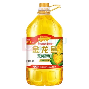 金龙鱼 玉米胚芽油 4L/桶 4桶/箱 (非转基因)