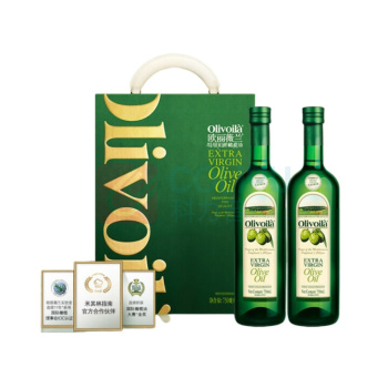 欧丽薇兰 Olivoila 精装橄榄油礼盒 750ml*2