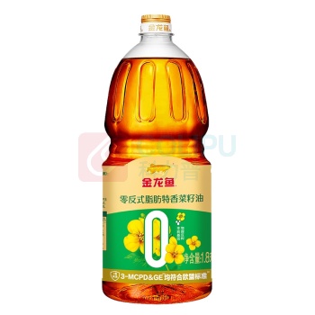 金龙鱼 零反式脂肪特香菜籽油 非转压榨一级 1.8L