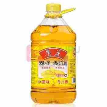 鲁花 5S 物理压榨 压榨一级 花生油 4L