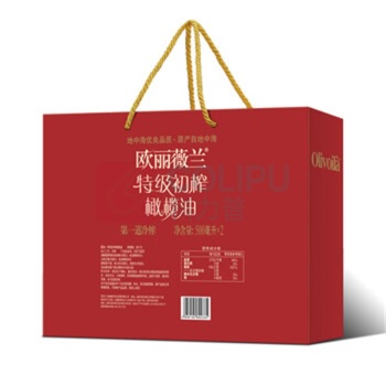 欧丽薇兰 Olivoila 特级初榨橄榄油红标礼盒装 500ML*2