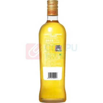 鲁花 5S物理压榨 油酸多多花生油 (简装) 750ml*2瓶/盒*2