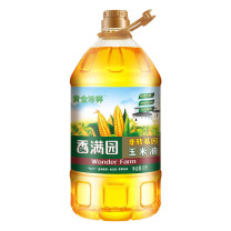 香满园 非转基因 物理压榨 玉米油 5L