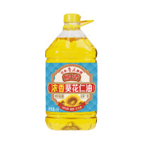 鲁花 食用油厨中香浓香葵花仁油 4L